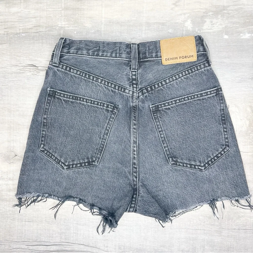 Denim Forum The Joni Loose Long Short Shorts 23